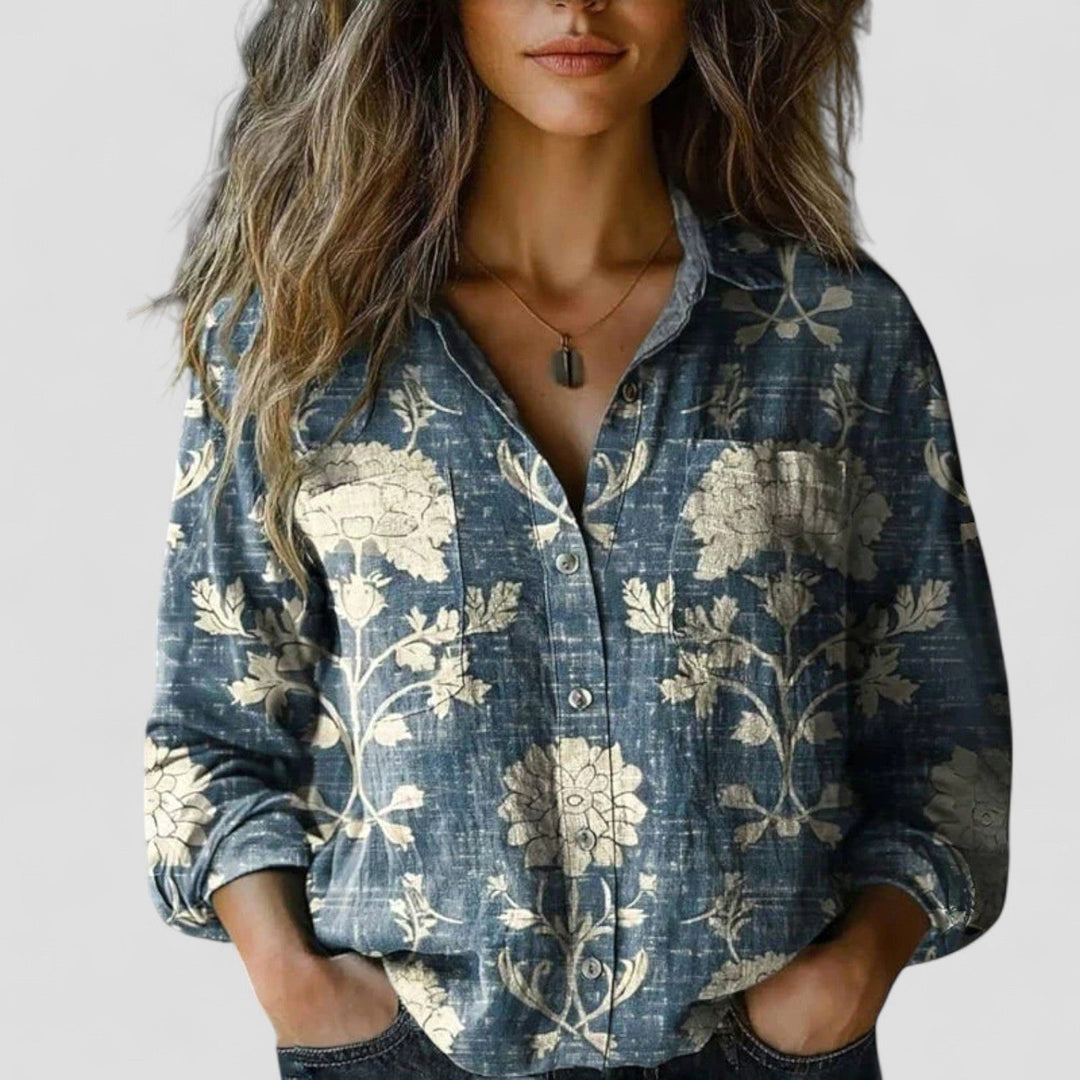Lauren | Women's Modern Gradient Blouse Shirt - Variant 3