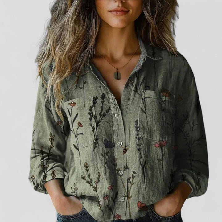 Lauren | Women's Modern Gradient Blouse Shirt - Variant 4