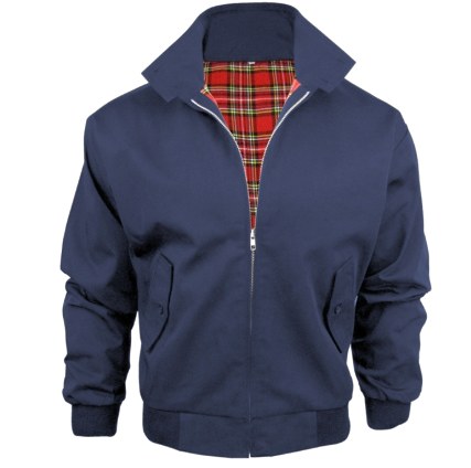 Lawrence | Men's Harrington Jacket, Classic Casual Jacket | Animated Apparel