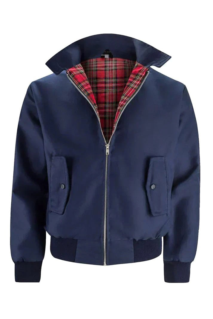 Lawrence | Men's Harrington Jacket, Classic Casual Jacket | Animated Apparel