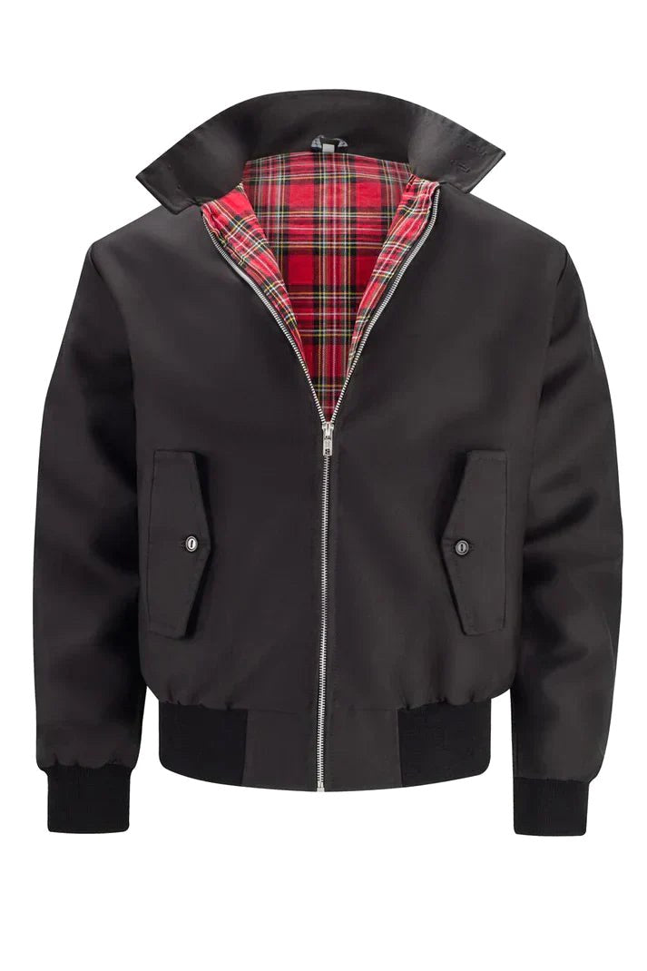 Lawrence | Men's Harrington Jacket, Classic Casual Jacket | Animated Apparel