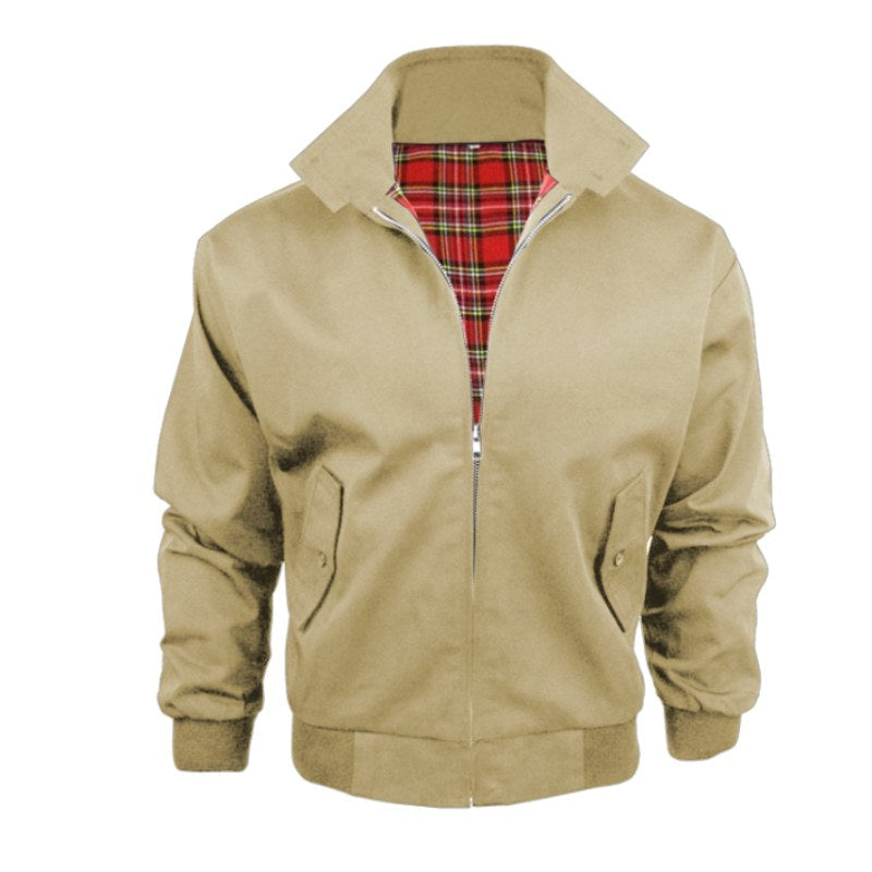 Lawrence | Men's Harrington Jacket, Classic Casual Jacket | Animated Apparel