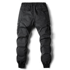 Leo | Men's Utility Cargo Trousers with Stretch Fit, Functional Pocket Trousers | Animated Apparel | Khaki