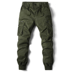 Leo | Men's Utility Cargo Trousers with Stretch Fit, Functional Pocket Trousers | Animated Apparel