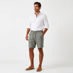 Ethan | Men's Linen Shorts with Drawstring, Lightweight Summer Shorts | Animated Apparel