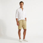 Ethan | Men's Linen Shorts with Drawstring, Lightweight Summer Shorts | Animated Apparel