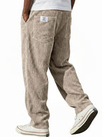 Lewis | Women's Relaxed Fit Corduroy Trousers, Sophisticated Everyday Trousers | Animated Apparel