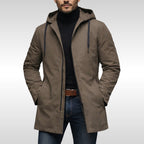 Liam | Men's Insulated Winter Coat, Mid-Length Warm Coat | Animated Apparel