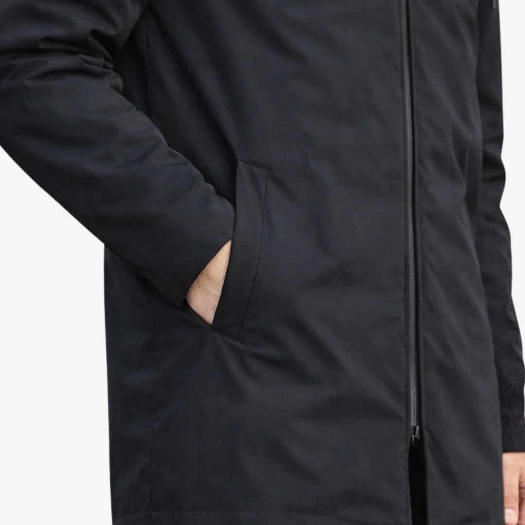 Liam | Men's Insulated Winter Coat, Mid-Length Warm Coat | Animated Apparel
