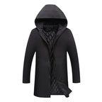 Liam | Men's Insulated Winter Coat, Mid-Length Warm Coat | Animated Apparel