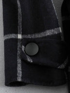 Lison | Women's Checked Wool Coat, Tailored Autumn Coat | Animated Apparel