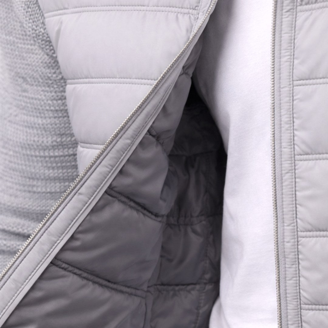 Logan | Men's Quilted Padded Jacket, Structured Everyday Jacket | Animated Apparel