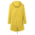Lorraine | Women's Hooded Lightweight Raincoat, Water-Resistant Windproof Coat | Animated Apparel