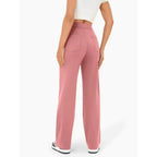 Lottie | Women's High-Waist Stretch Trousers, Comfortable Everyday Trousers | Animated Apparel
