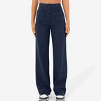 Lottie | Women's High-Waist Stretch Trousers, Comfortable Everyday Trousers | Animated Apparel