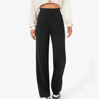 Lottie | Women's High-Waist Stretch Trousers, Comfortable Everyday Trousers | Animated Apparel