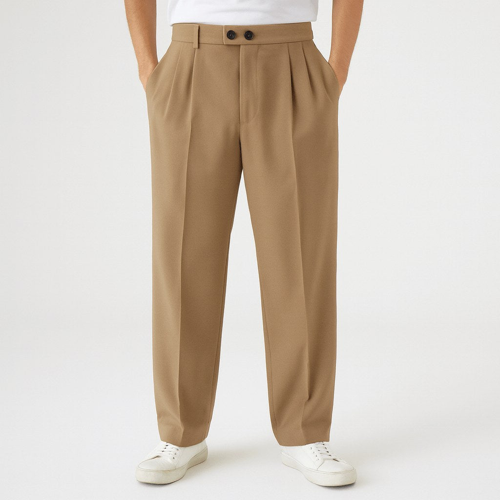 Emery | Women's Breathable Wide-Leg Trousers, Relaxed Fit Everyday Trousers | Animated Apparel