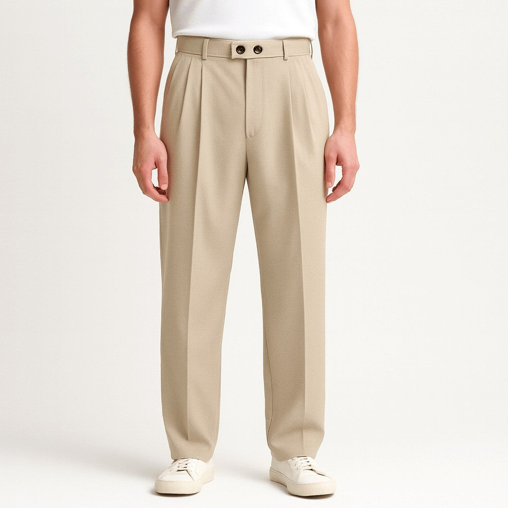 Emery | Women's Breathable Wide-Leg Trousers, Relaxed Fit Everyday Trousers | Animated Apparel