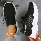 Macy | Women's Orthopedic Sneakers - Black