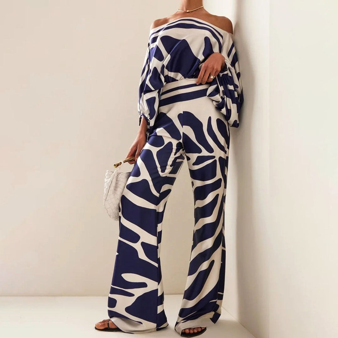 Madison | Women's Chic Summer Two-Piece Set - Yellow