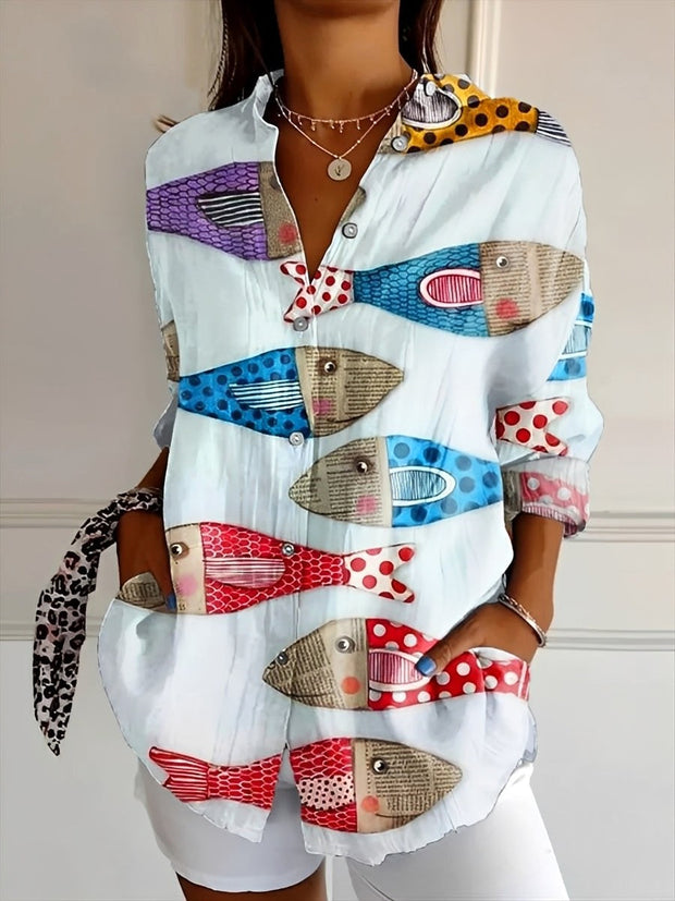 Madison | Women's Classic Button-Front Shirt - image 1