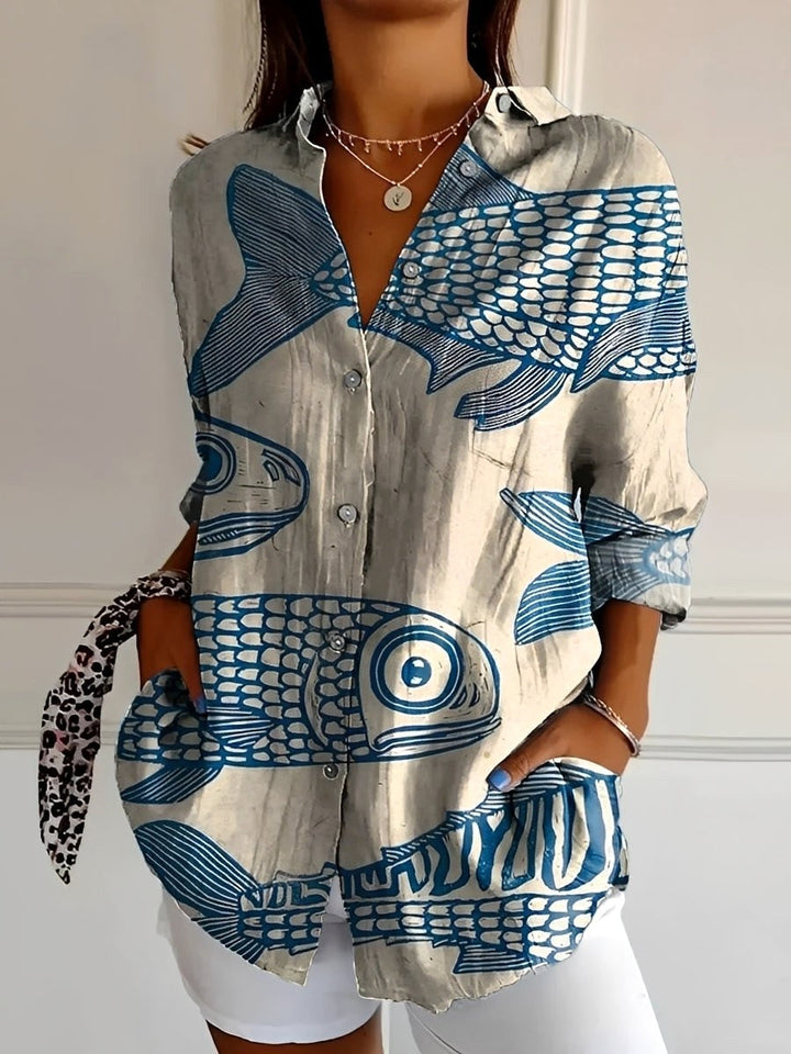 Madison | Women's Classic Button-Front Shirt - image 4
