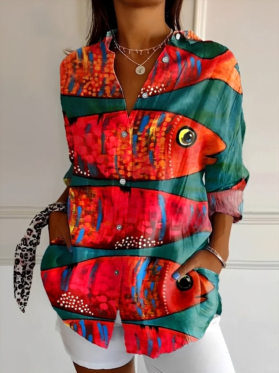 Madison | Women's Classic Button-Front Shirt - image 7