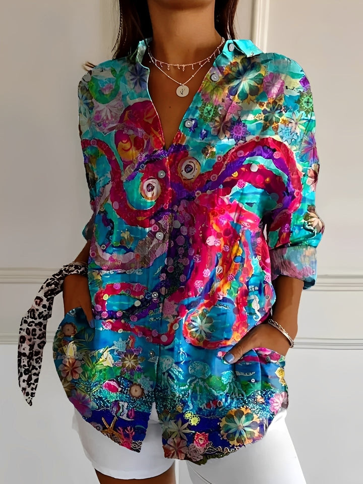 Madison | Women's Classic Button-Front Shirt - image 8