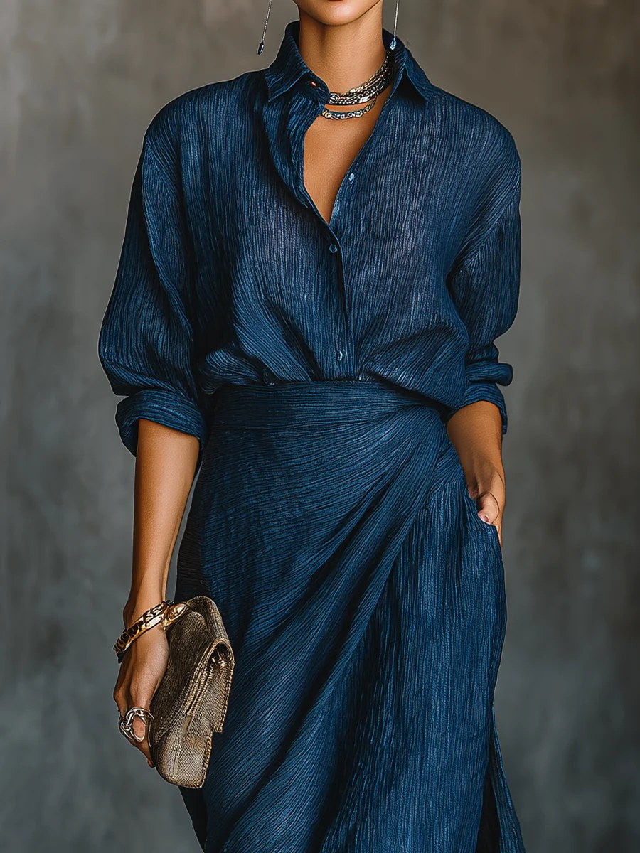 Madison | Women's Cotton Linen Blend Two-Piece Set - image 2