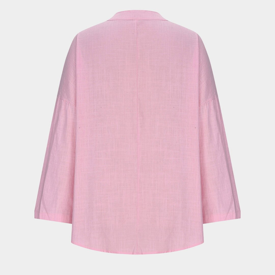 Madison | Women's Flowy Linen Beach Shirt - image 8