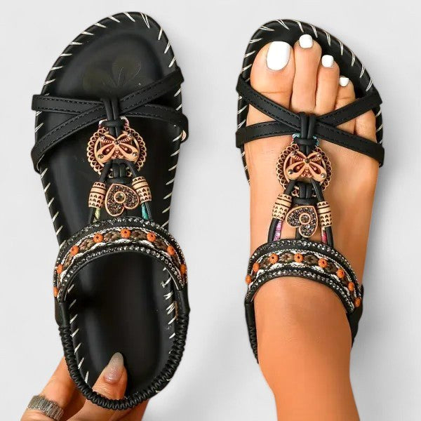Madison | Women's Orthopedic Sandals - Mahogany Brown
