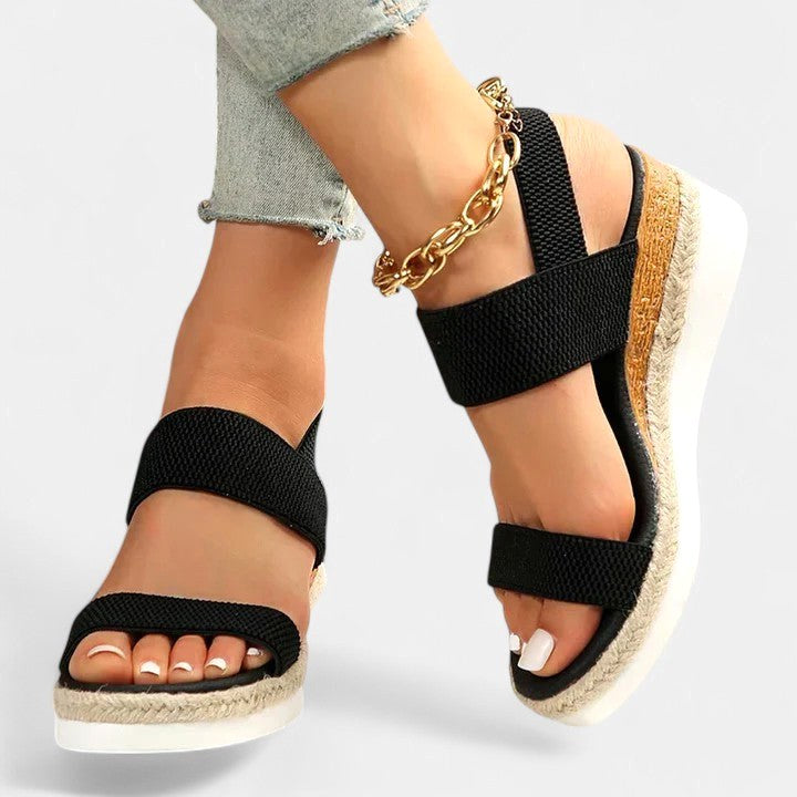 Madison | Women's Orthopedic Sandals - Black