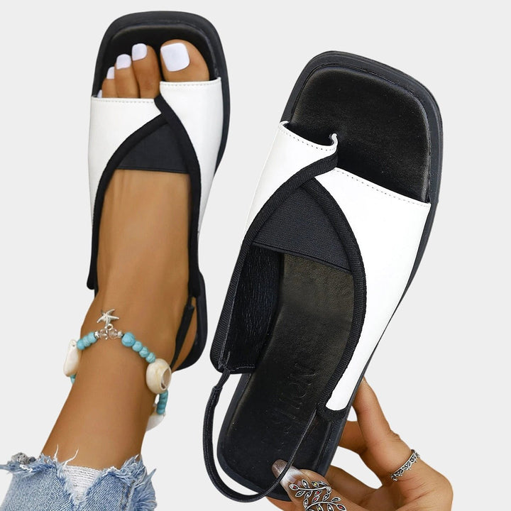 Madison | Women's Orthopedic Sandals - Leopard Print
