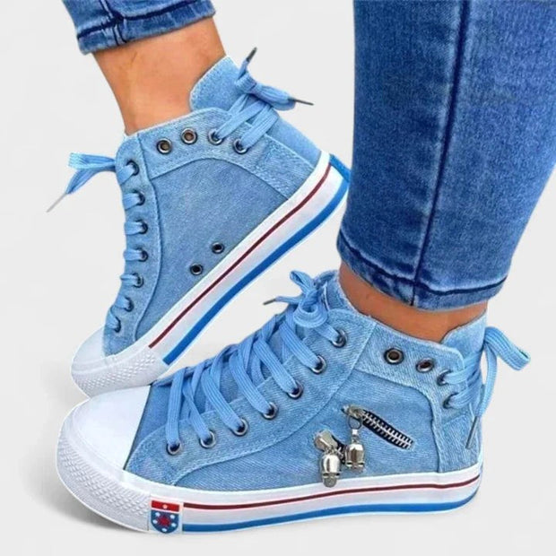 Madison | Women's Orthopedic Walking Shoes - Denim Blue