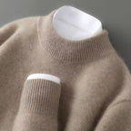 Malcolm | Men's Cashmere Pullover Jumper, Lightweight Knit Jumper | Animated Apparel