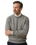Malcolm | Men's Cashmere Pullover Jumper, Lightweight Knit Jumper | Animated Apparel