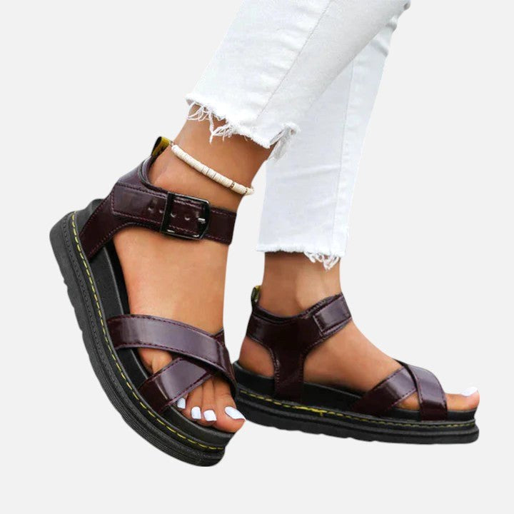 Maren | Women's Orthopedic Sandals - Black