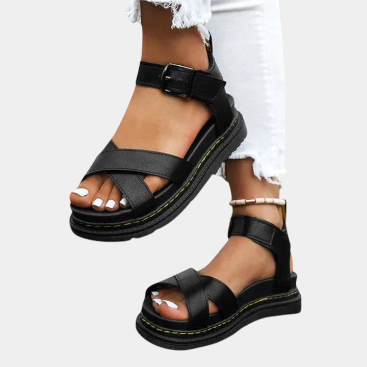 Maren | Women's Orthopedic Sandals - White