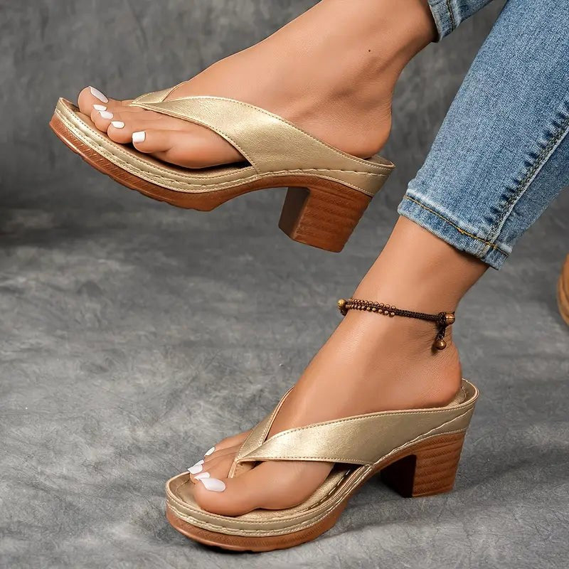 Marilyn | Women's Orthopedic Slippers with Heel Support - Brown