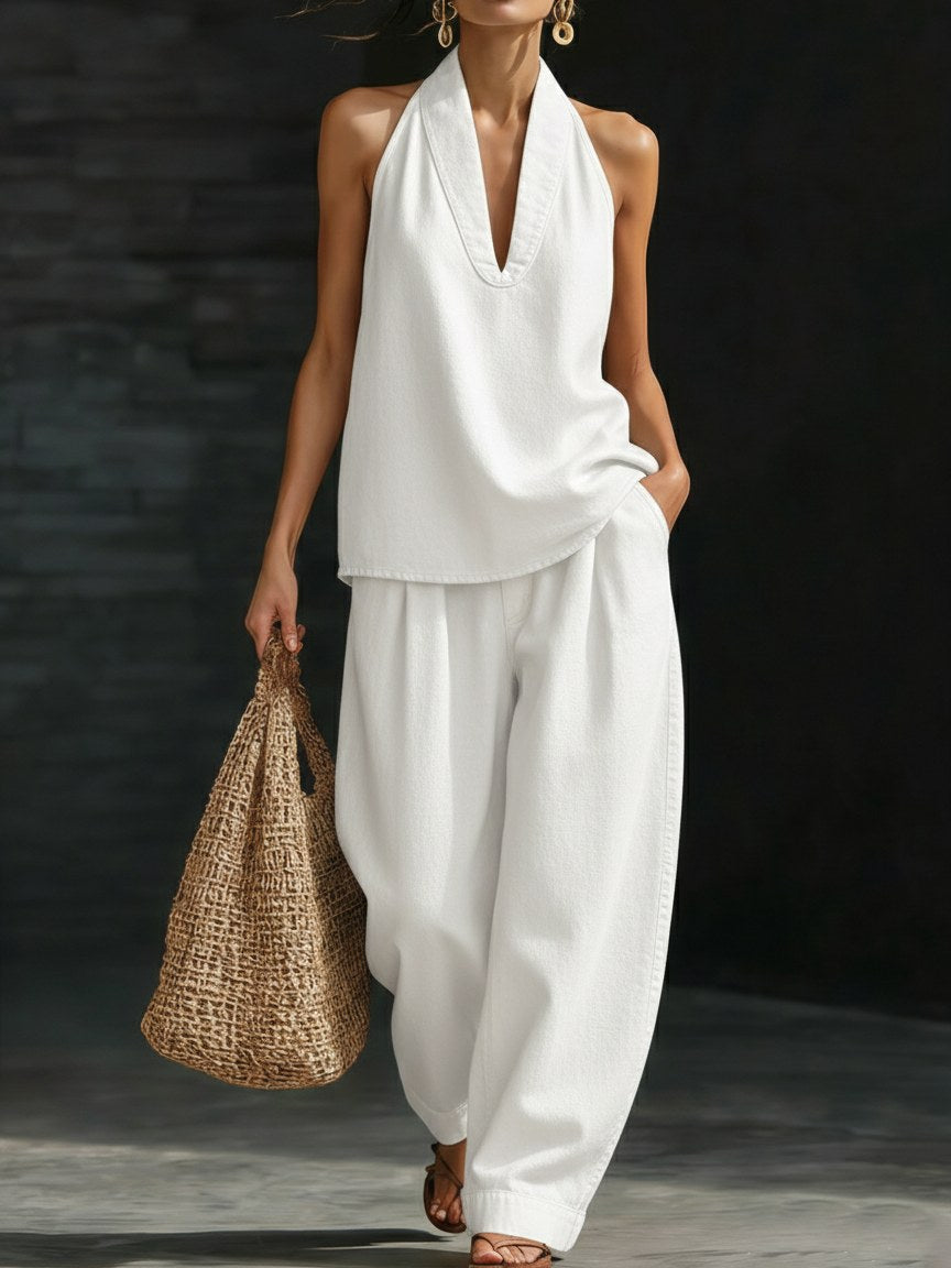 Mary | Women's Casual Denim Two-Piece Set - image 8