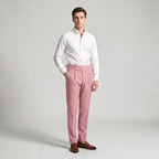 Mason | Men's Double-Pleat High-Waist Trousers, Tailored Tapered Trousers | Animated Apparel