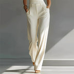 Evelyn | Women's Wide-Leg Jumpsuit with Wrap Front, V-Neck Two-Piece Set | Animated Apparel