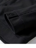 Wesley | Men's Corduroy Jacket with Classic Collar, Casual Overshirt | Animated Apparel