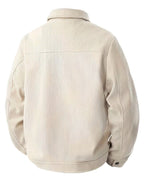 Wesley | Men's Corduroy Jacket with Classic Collar, Casual Overshirt | Animated Apparel