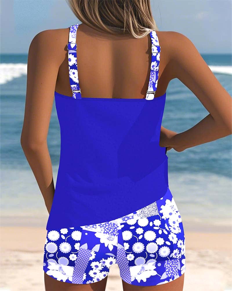 Melanie | Women's Floral Two-Piece Swimsuit - image 10