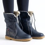 Melanie | Women's Waterproof Fur-Lined Winter Boots, Slip-On Winter Boots | Animated Apparel