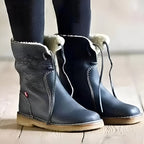Melanie | Women's Waterproof Fur-Lined Winter Boots, Slip-On Winter Boots | Animated Apparel