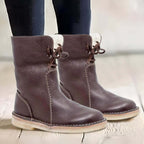 Melanie | Women's Waterproof Fur-Lined Winter Boots, Slip-On Winter Boots | Animated Apparel