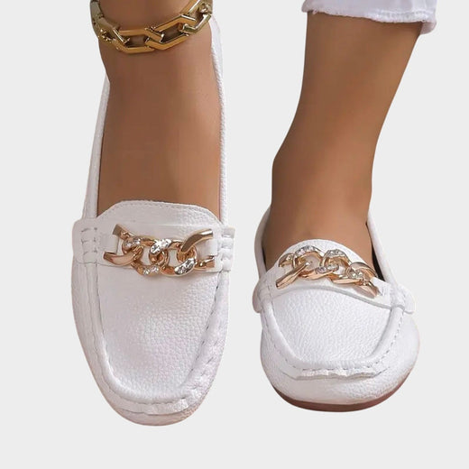 Melissa | Women's Orthopedic Loafers - White