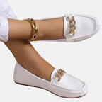 Melissa | Women's Orthopedic Loafers - Beige